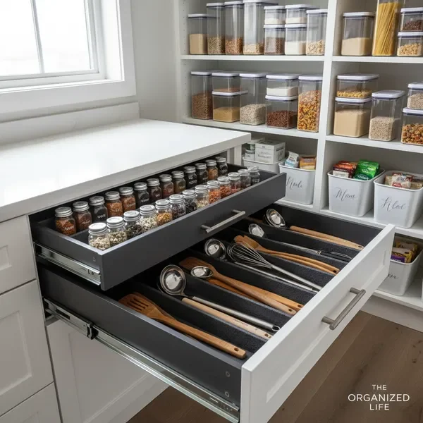 מטבח מאורגן ופונקציונלי